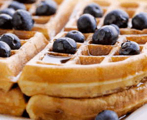 Blueberry Waffles